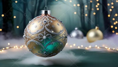 Bola De Natal Em Estilo Fantasia