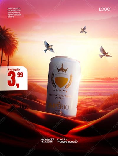 Feed Cerveja Império Para Redes Sociais