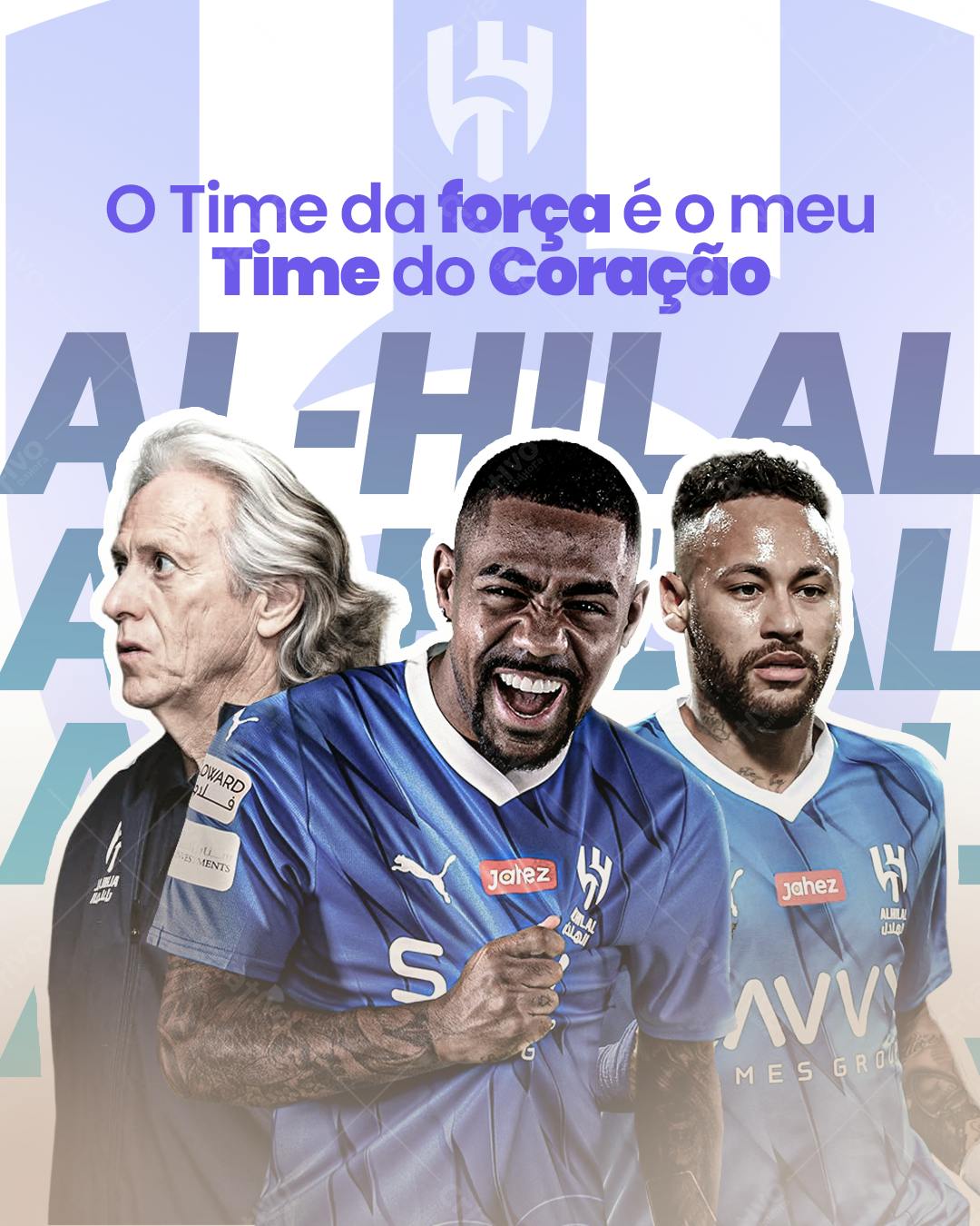 Flyer Al-Hilal PSD Editável