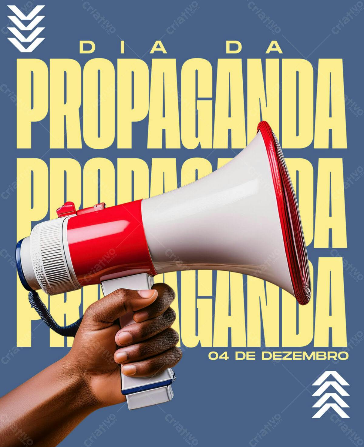 Flyer Dia da Propaganda PSD Editável