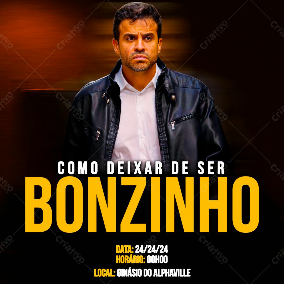 Flyer Evento Motivacional PSD Editável