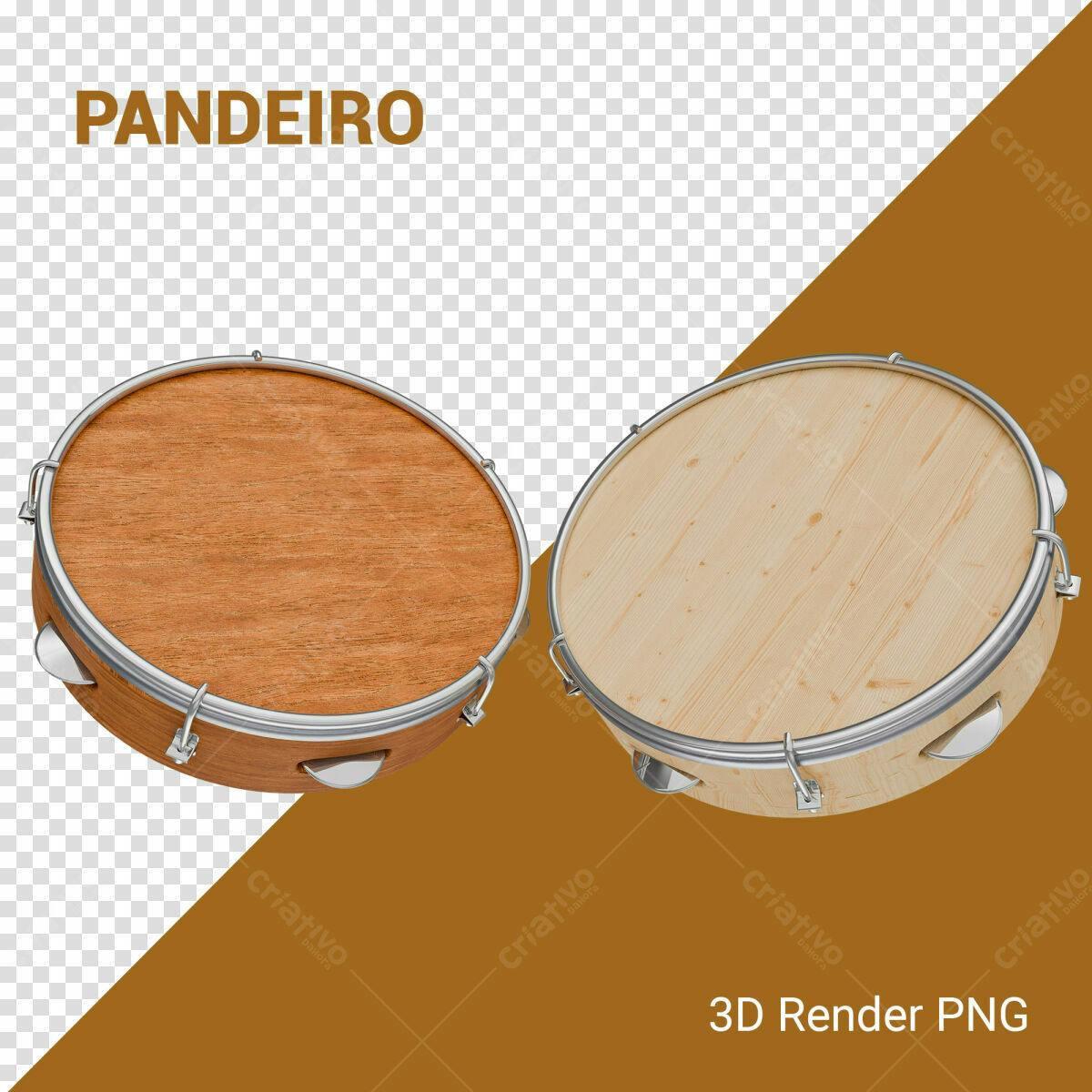 Imagens de Pandeiro PSD Editável