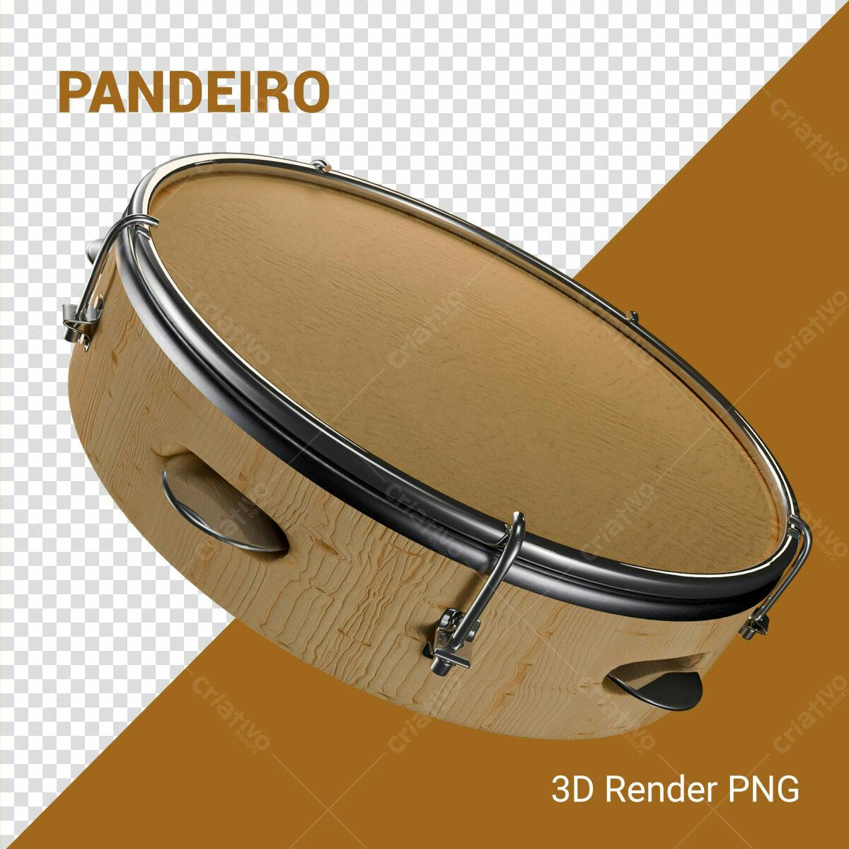 Psd Pandeiro para Samba PSD Editável