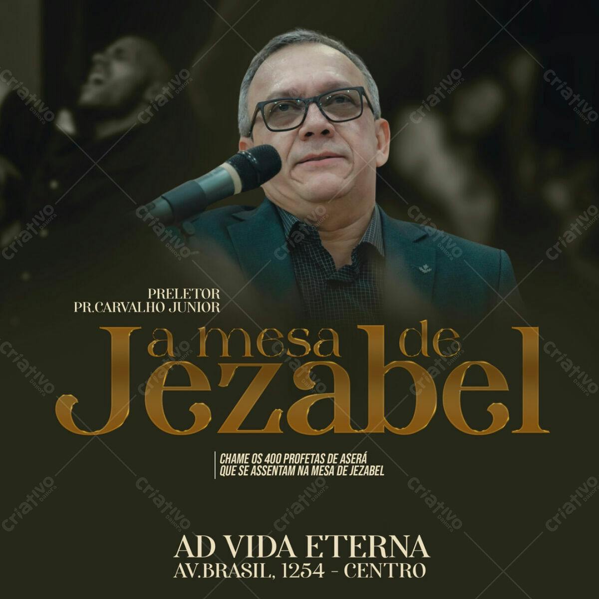 Flyer para Evento Religioso PSD Editável