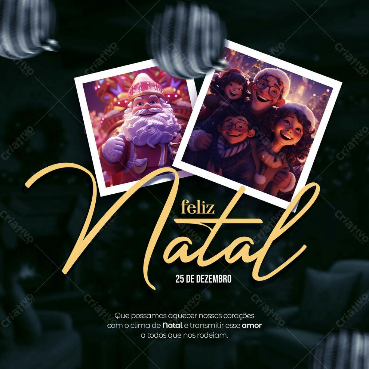 Flyer Natal PSD Editável