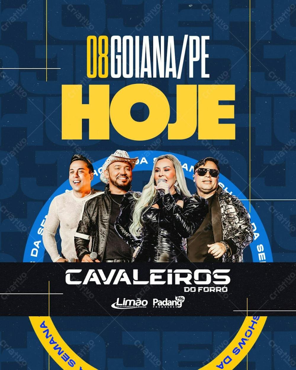 É Hoje 08Dez - Cavaleiros do Forró