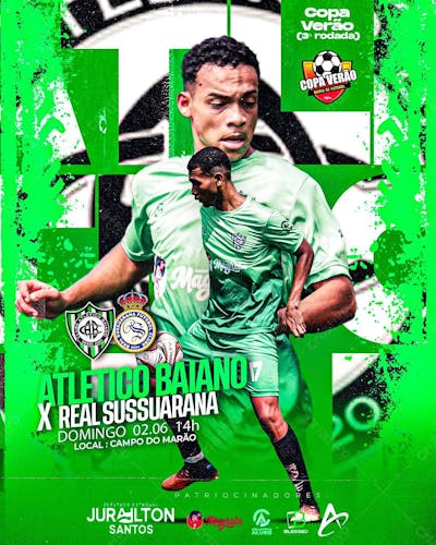 Flyer Esportivo Copa Verão Atlético Baiano