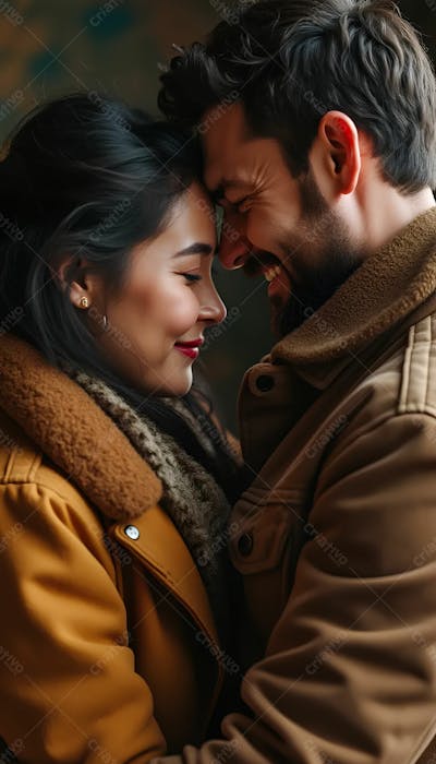 Casal De Namorados Apaixonados