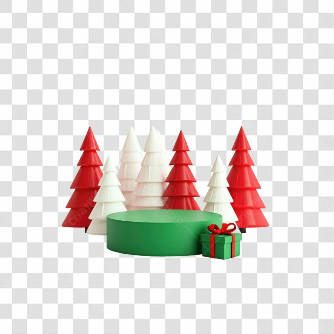 Icone Natalino Árvore de Natal PNG com fundo transparente