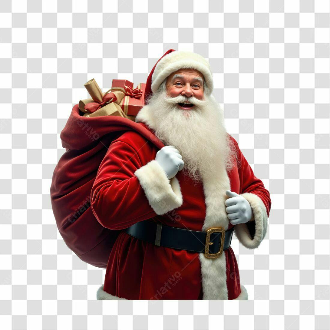 Imagem PNG Papai Noel Natal com fundo transparente