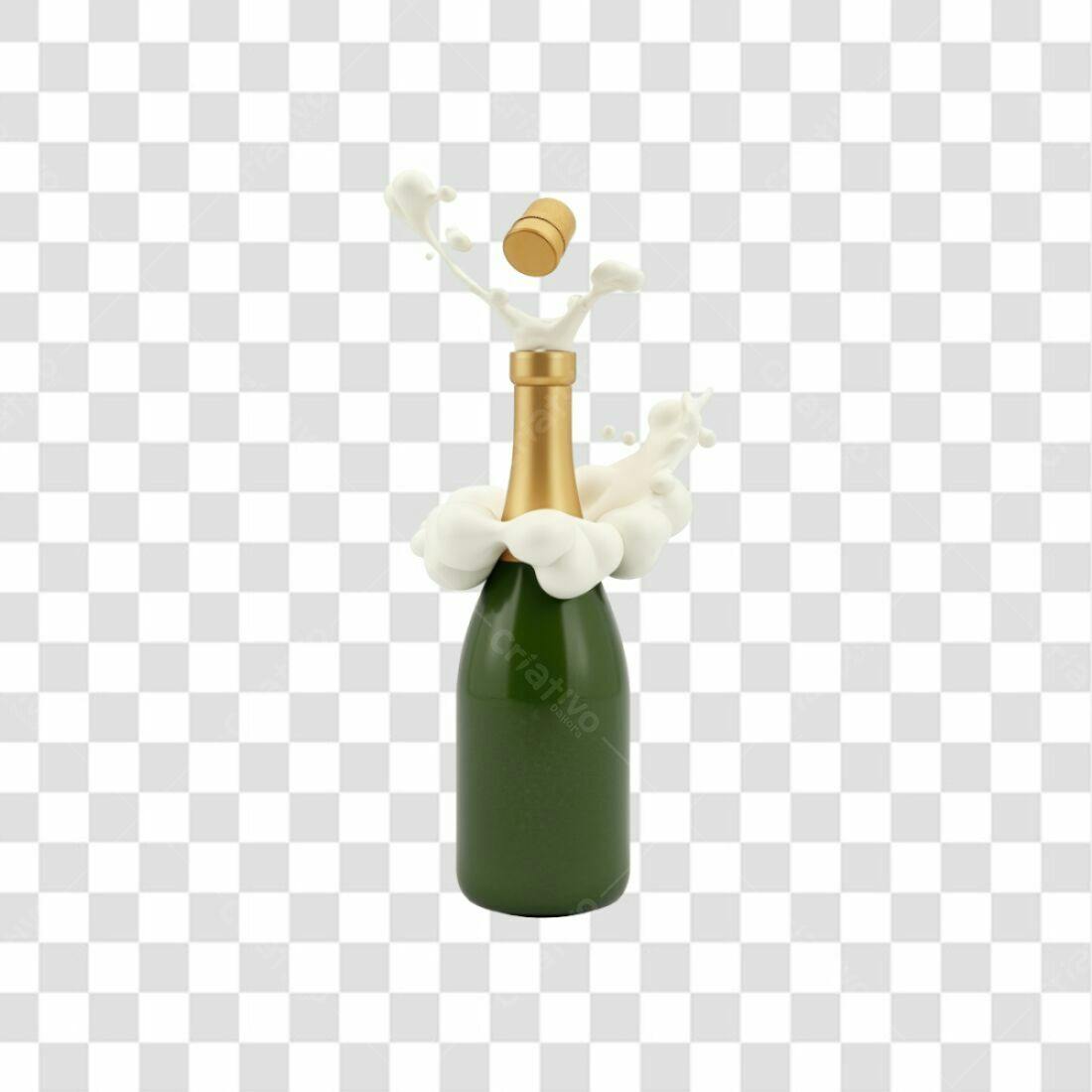 Icone de Champanhe PNG com fundo transparente