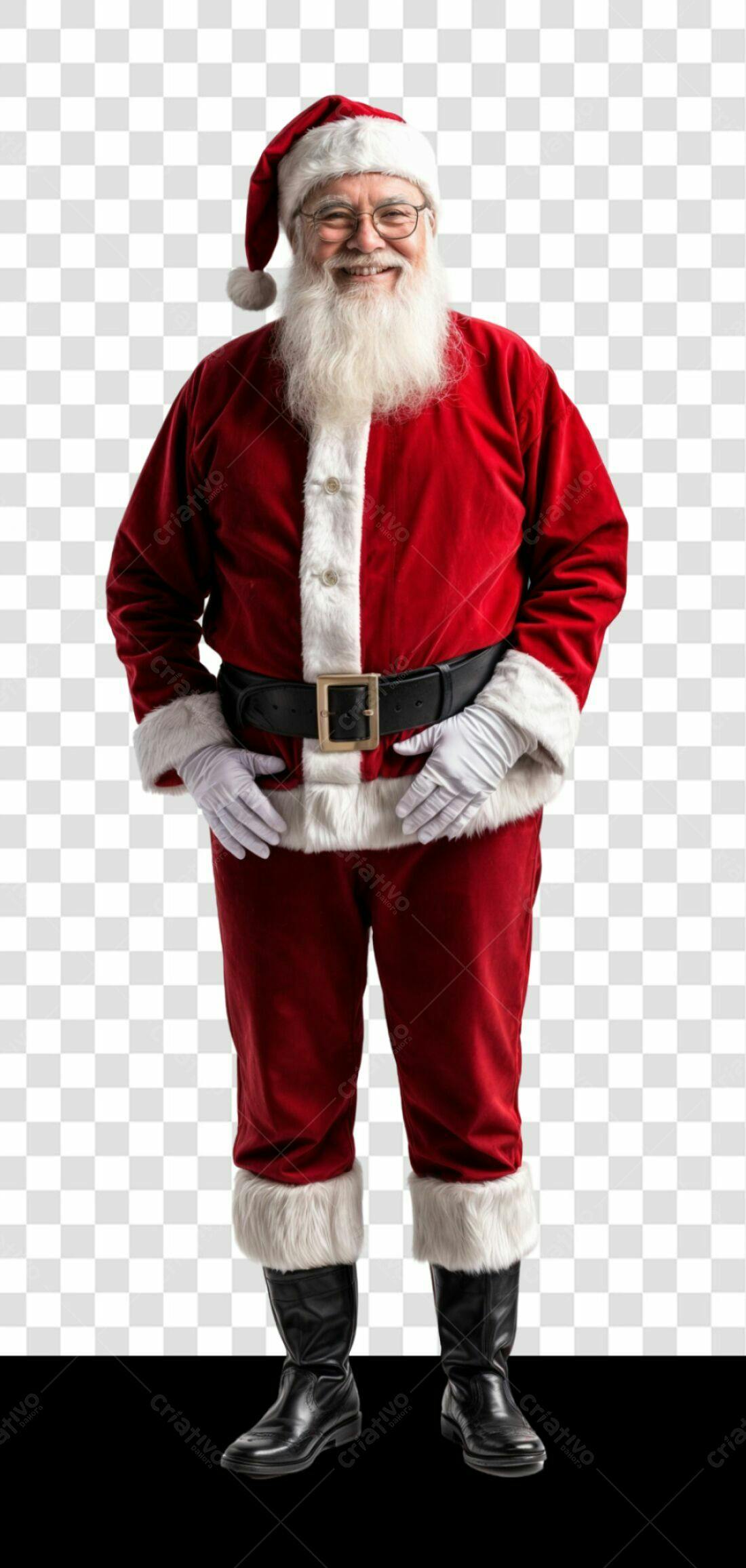 Imagem Papai Noel Natal PNG com fundo transparente