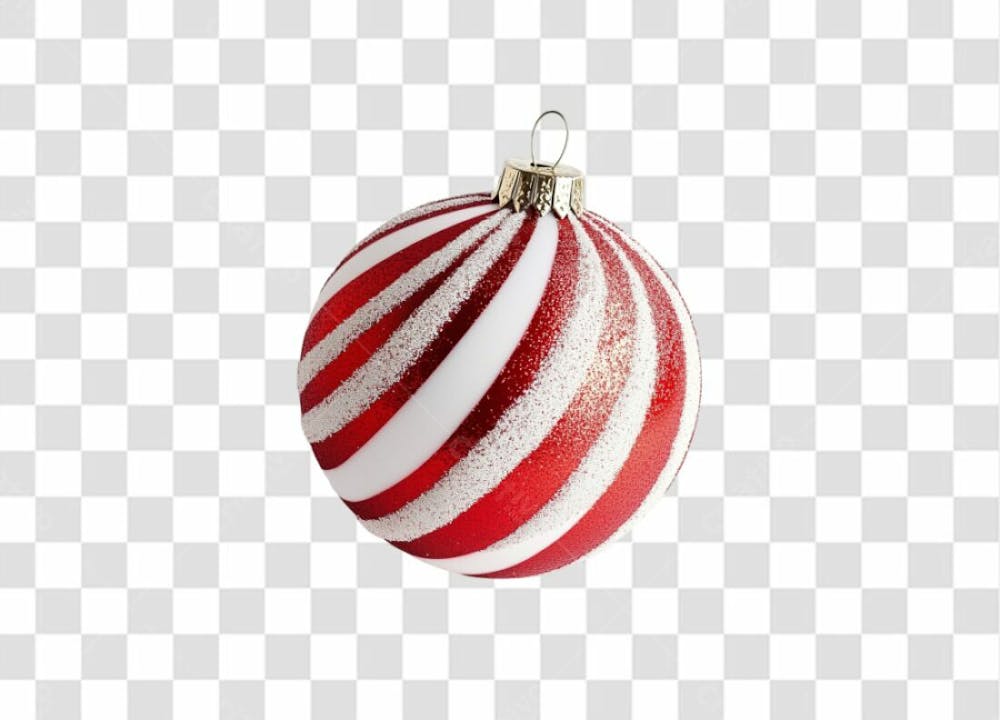 Imagem Sem Fundo Bola De Árvore De Natal