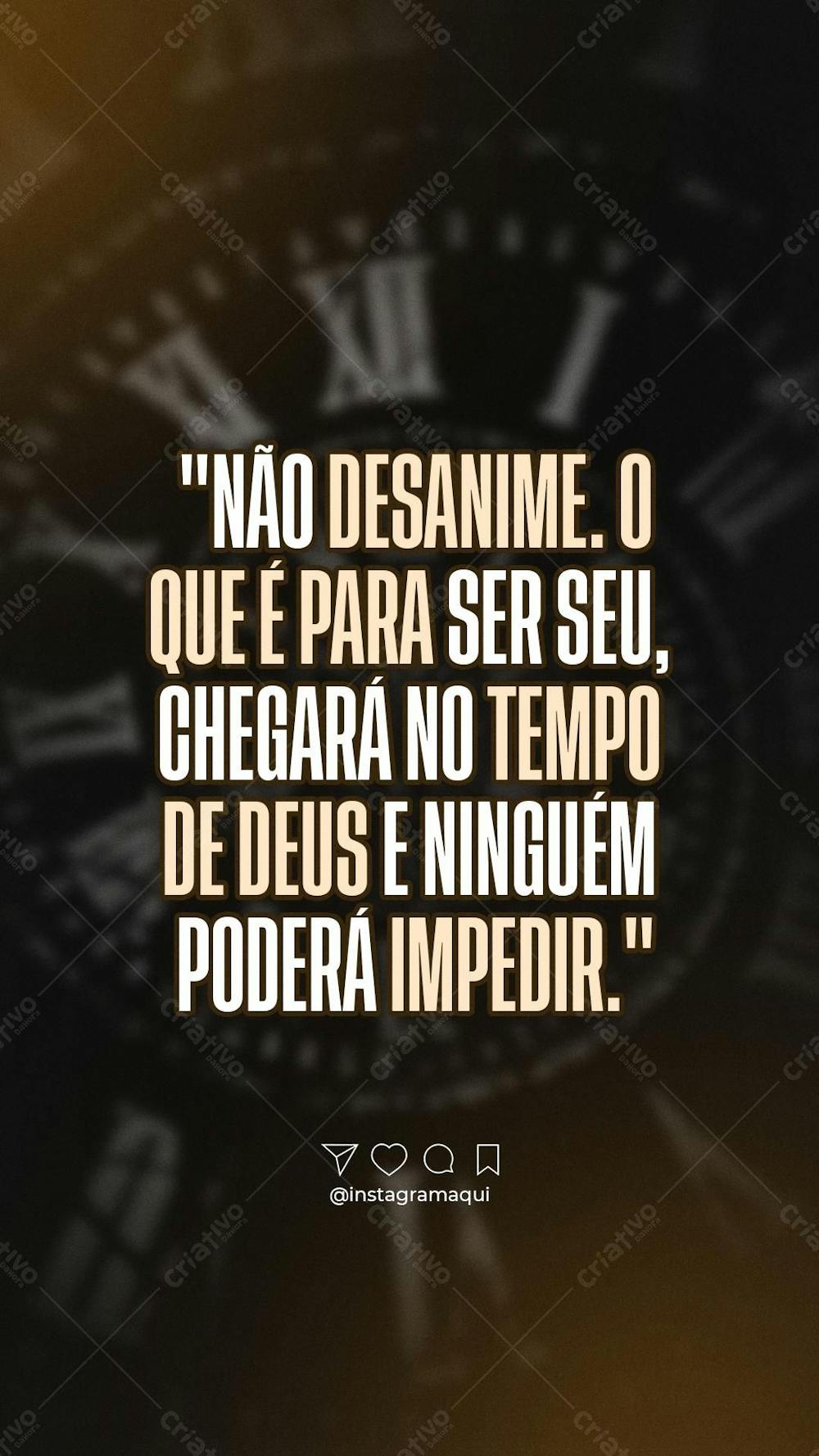 Flyer De Frase Motivacional Story