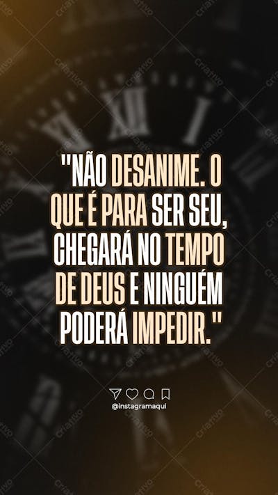 Flyer De Frase Motivacional Story