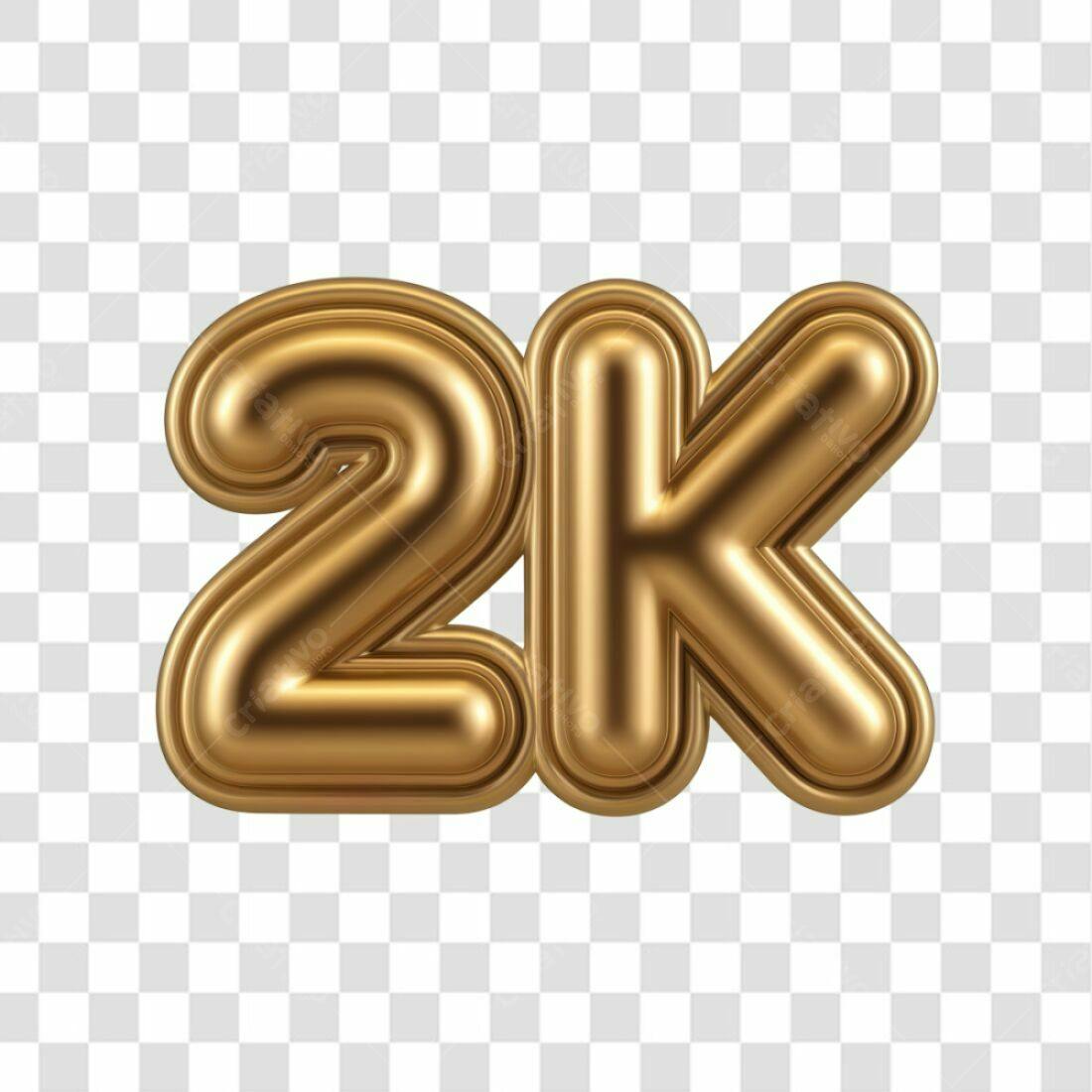 Icone 2k Seguidores PNG com fundo transparente