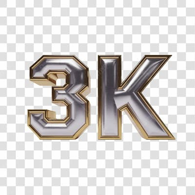 Numeros Seguidores 3D Instagram
