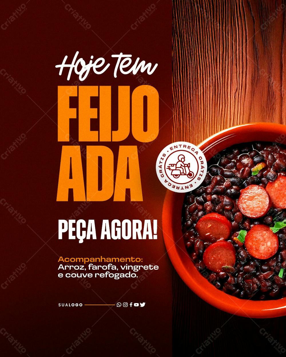 Social Media Feijoada Hoje Tem