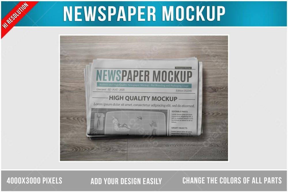 Jornal Mockup