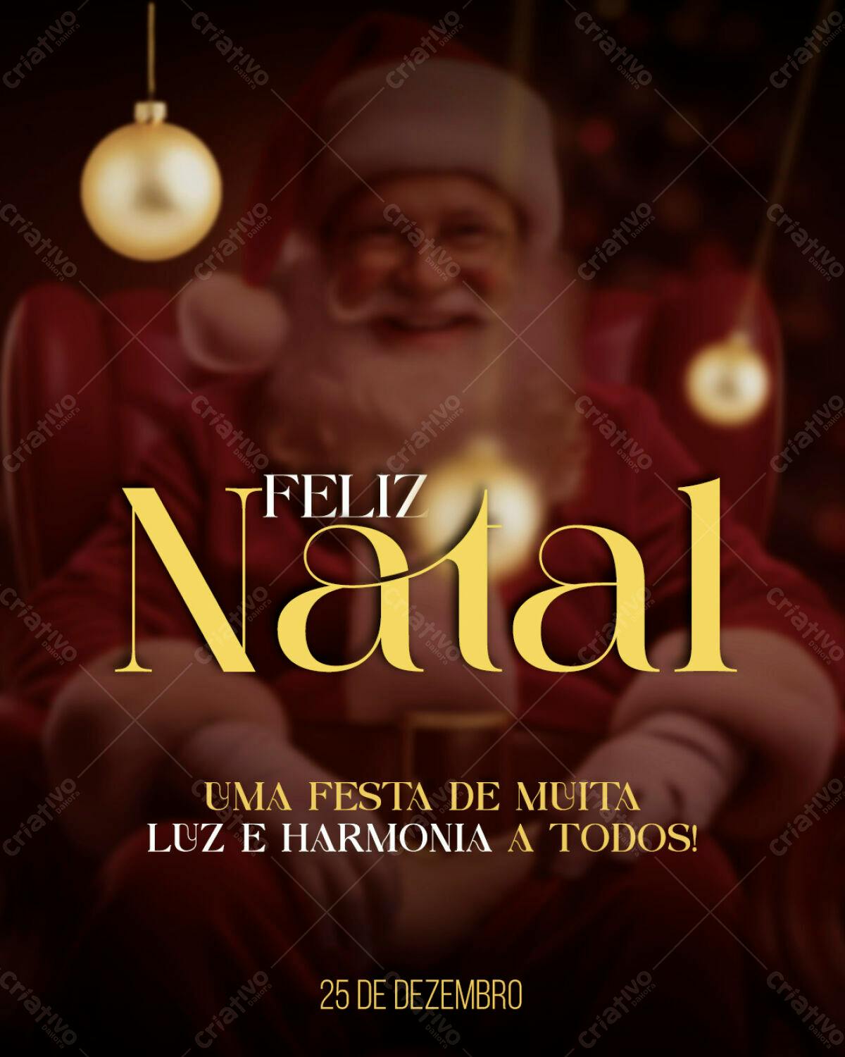 Flyer Natalino PSD Editável