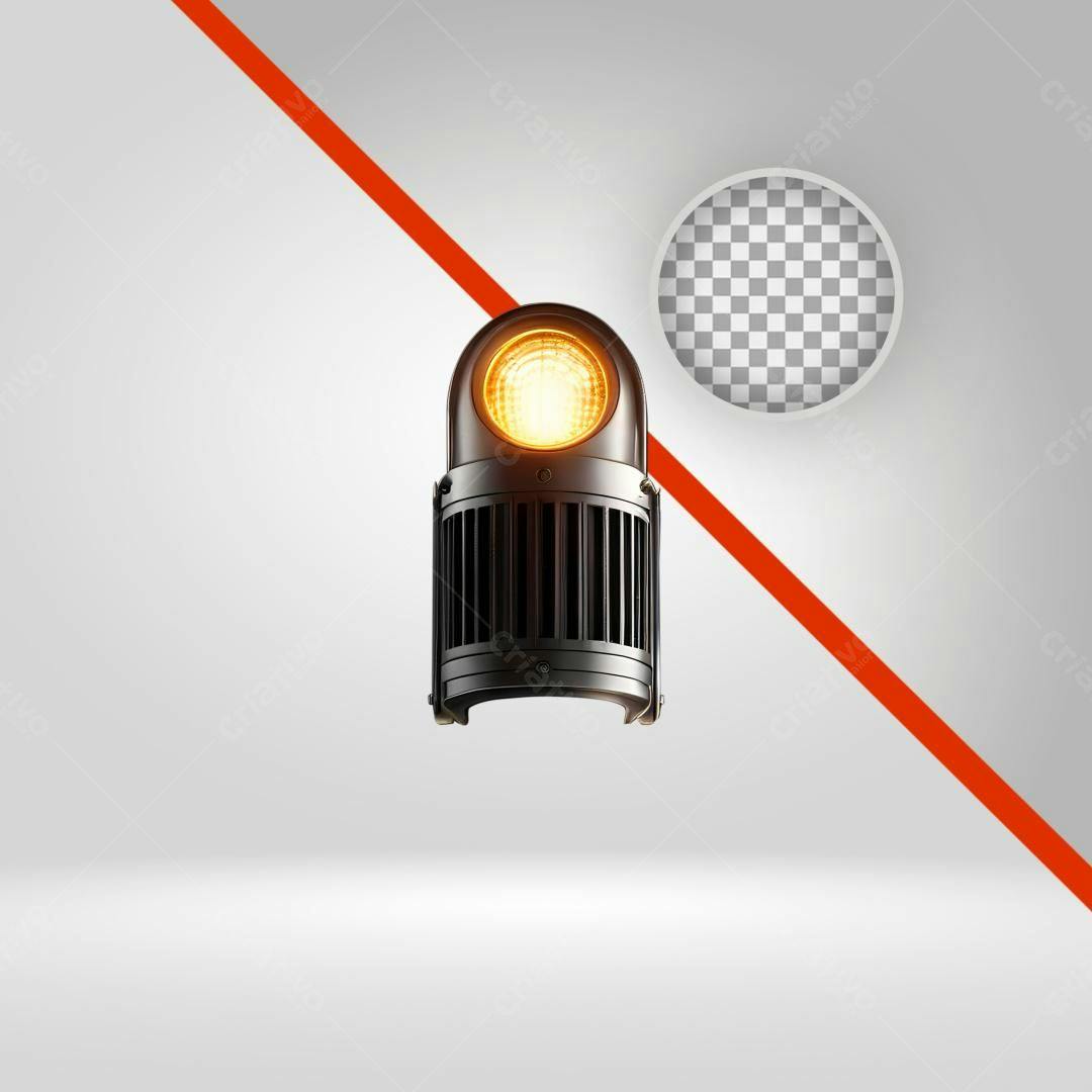 Icone Luz Industrial PNG com fundo transparente