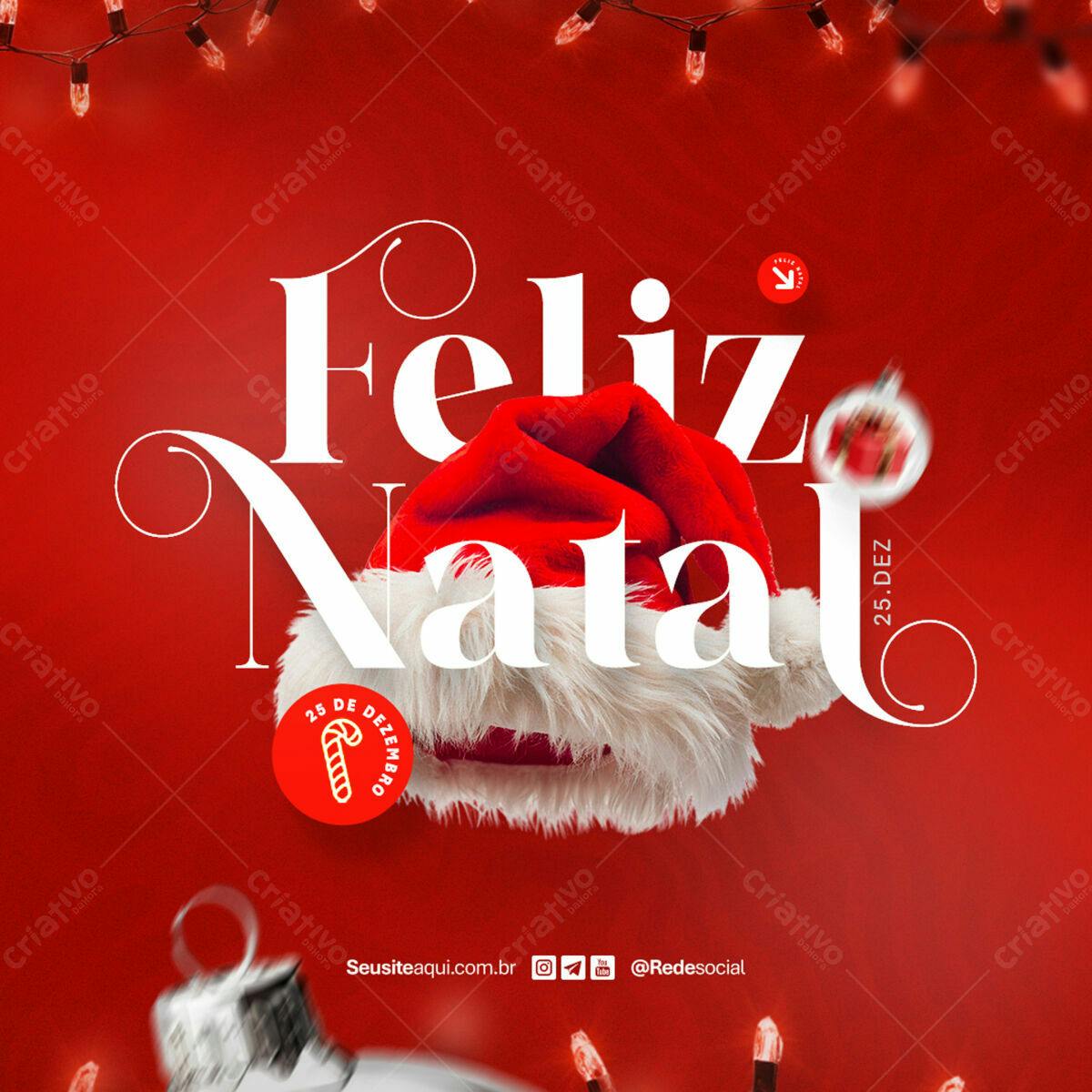 Flyer Natalino PSD Editável