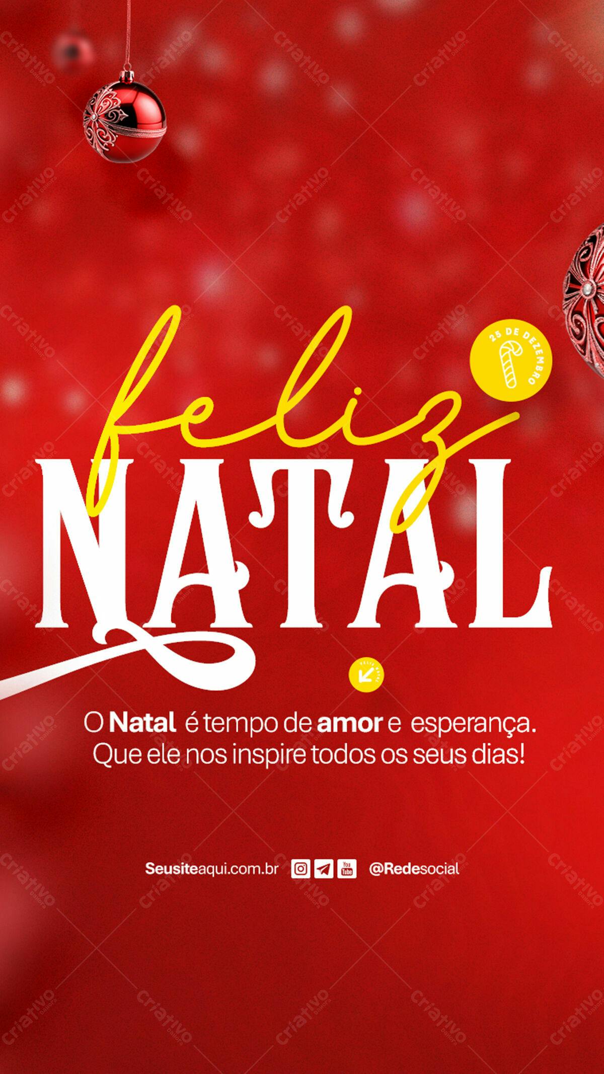 Flyer Natalino PSD Editável
