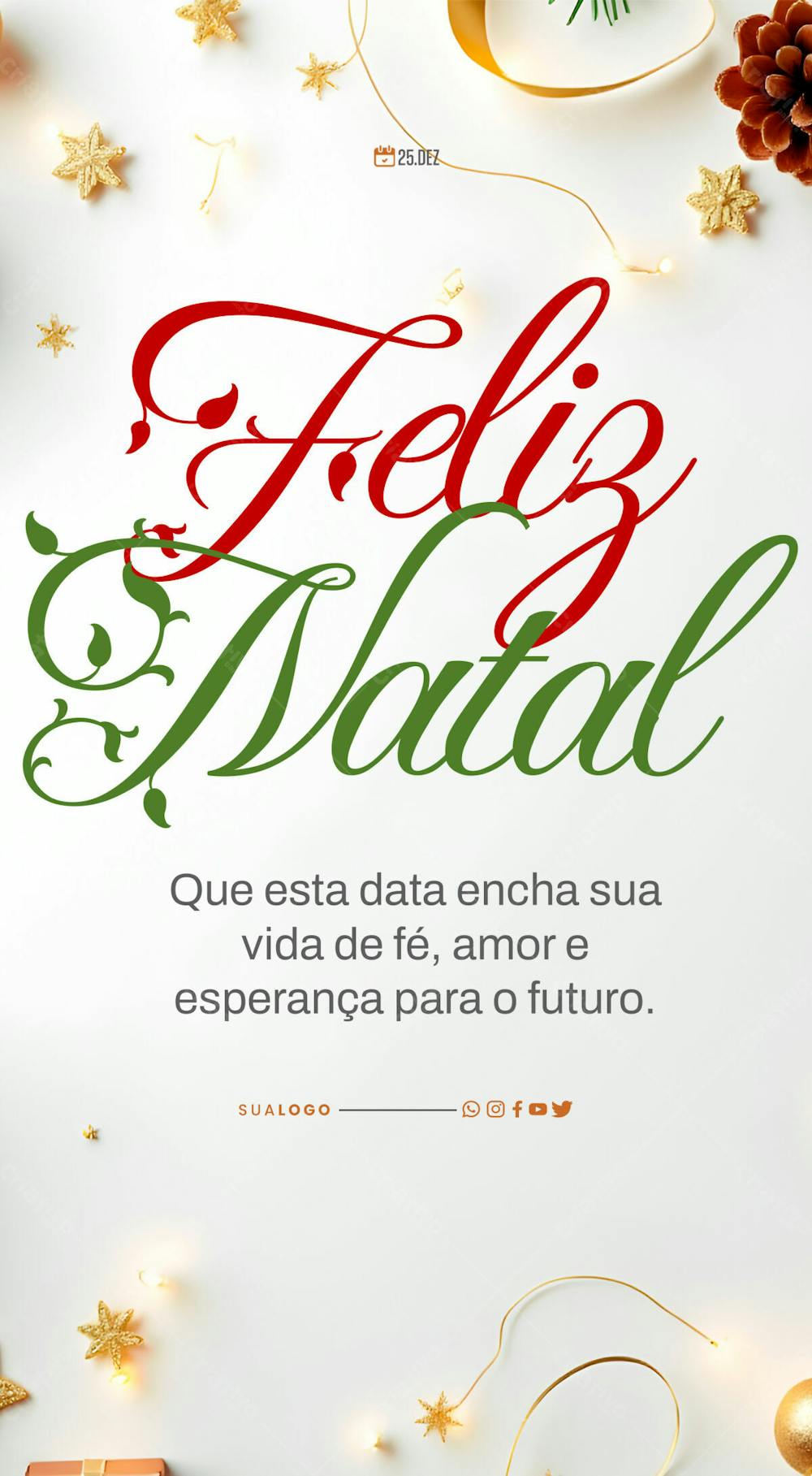 Story Feliz Natal Esperança Para O Futuro