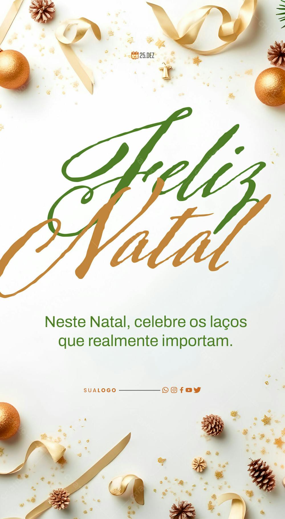 Story Feliz Natal Laços Que Importam