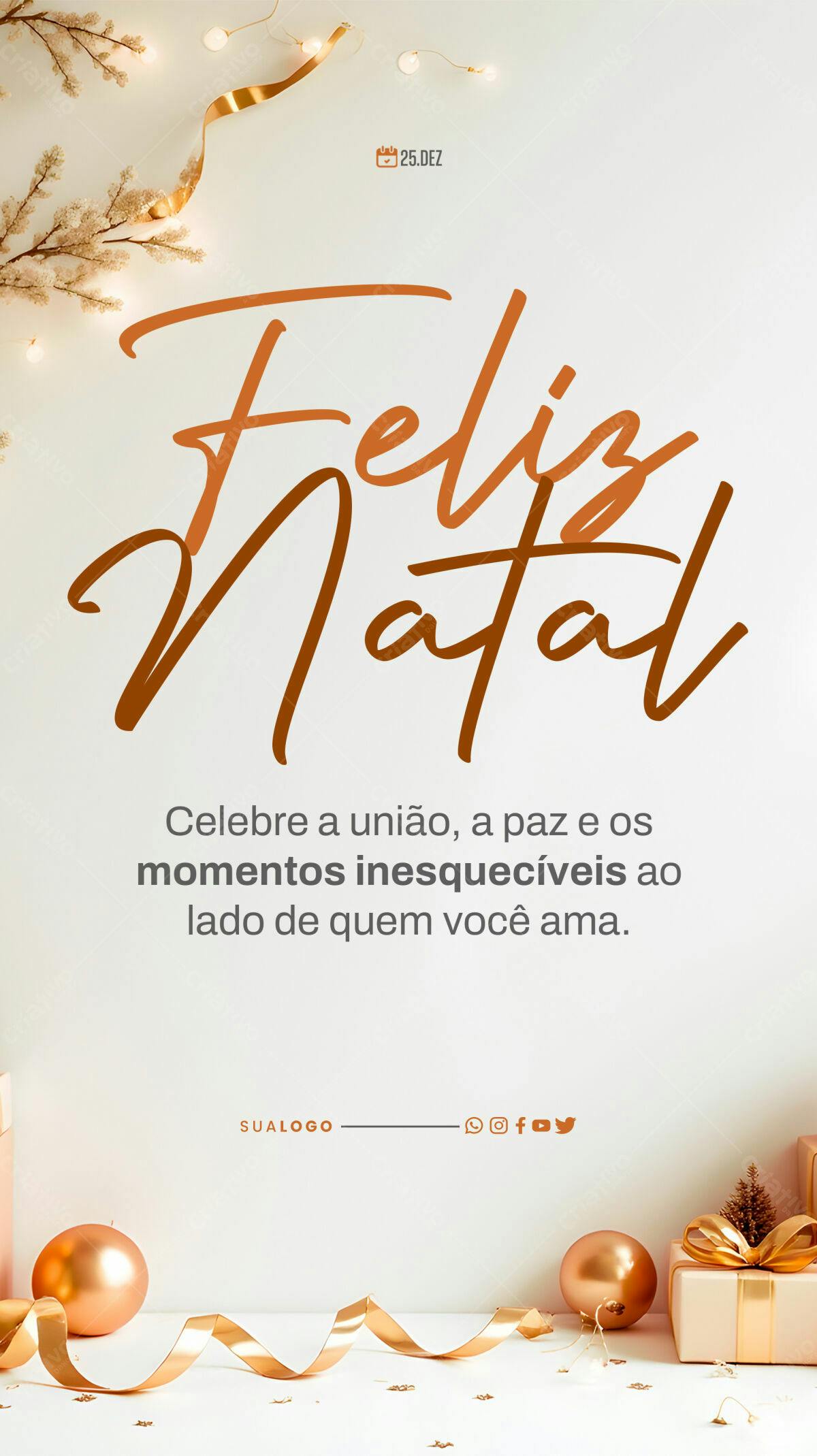 Flyer Natalino PSD Editável