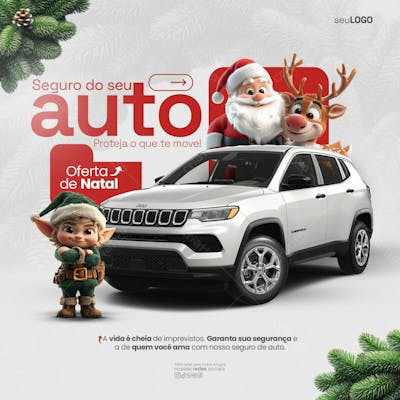 Seguro Do Seu Auto Psd Editavel
