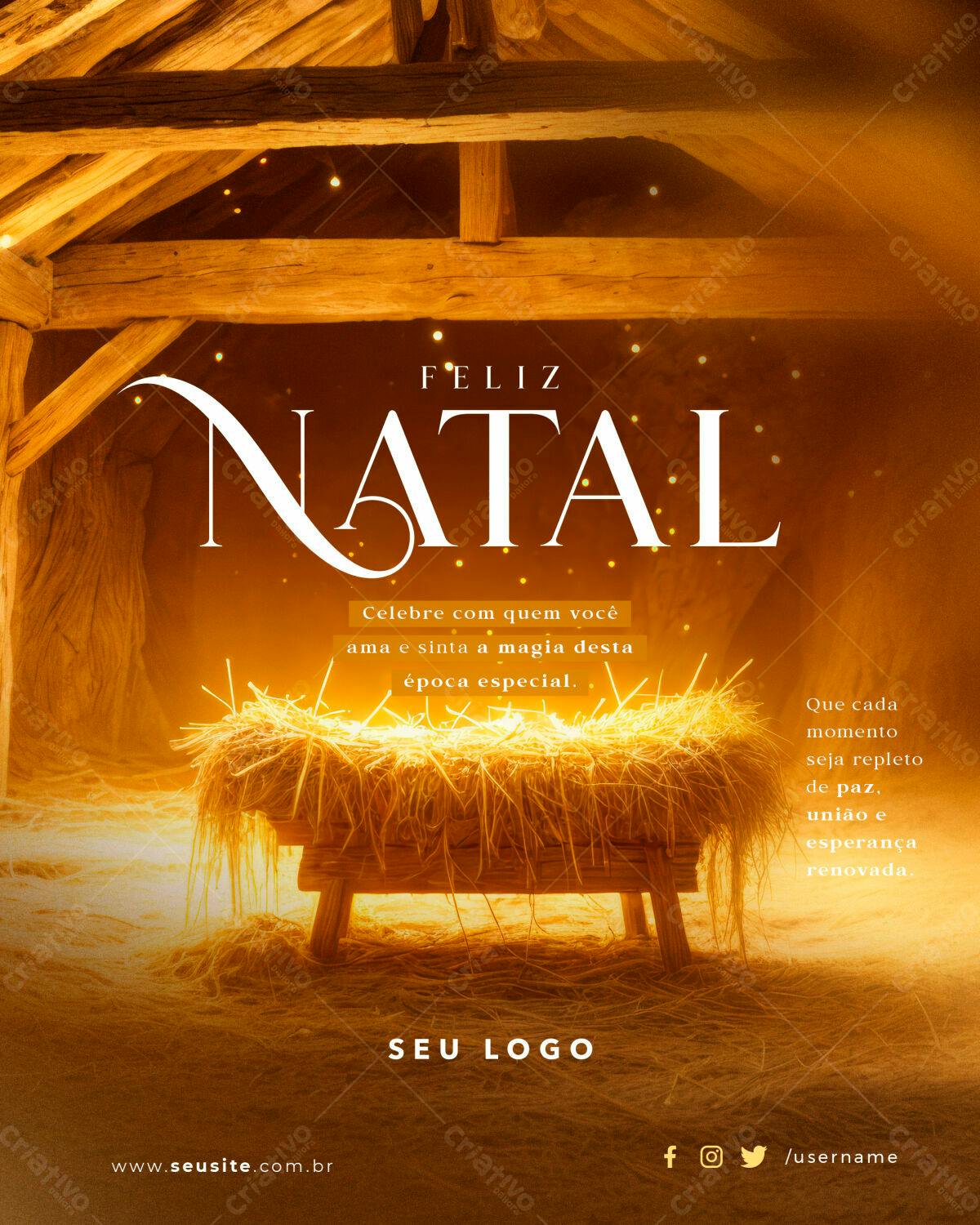 Flyer Natalino PSD Editável