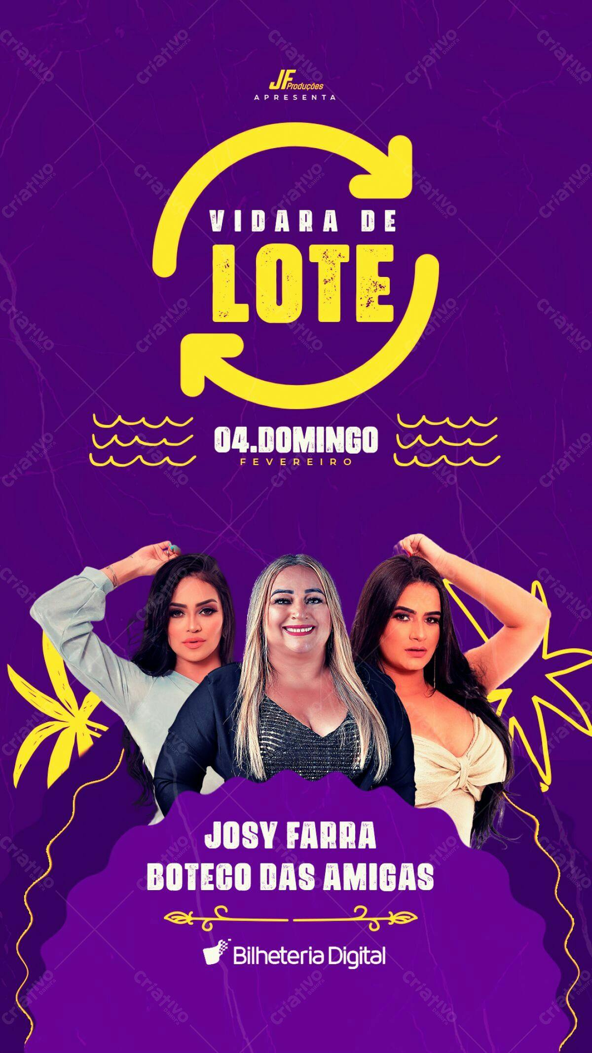 Flyer para Festa Boteco das Amigas PSD Editável