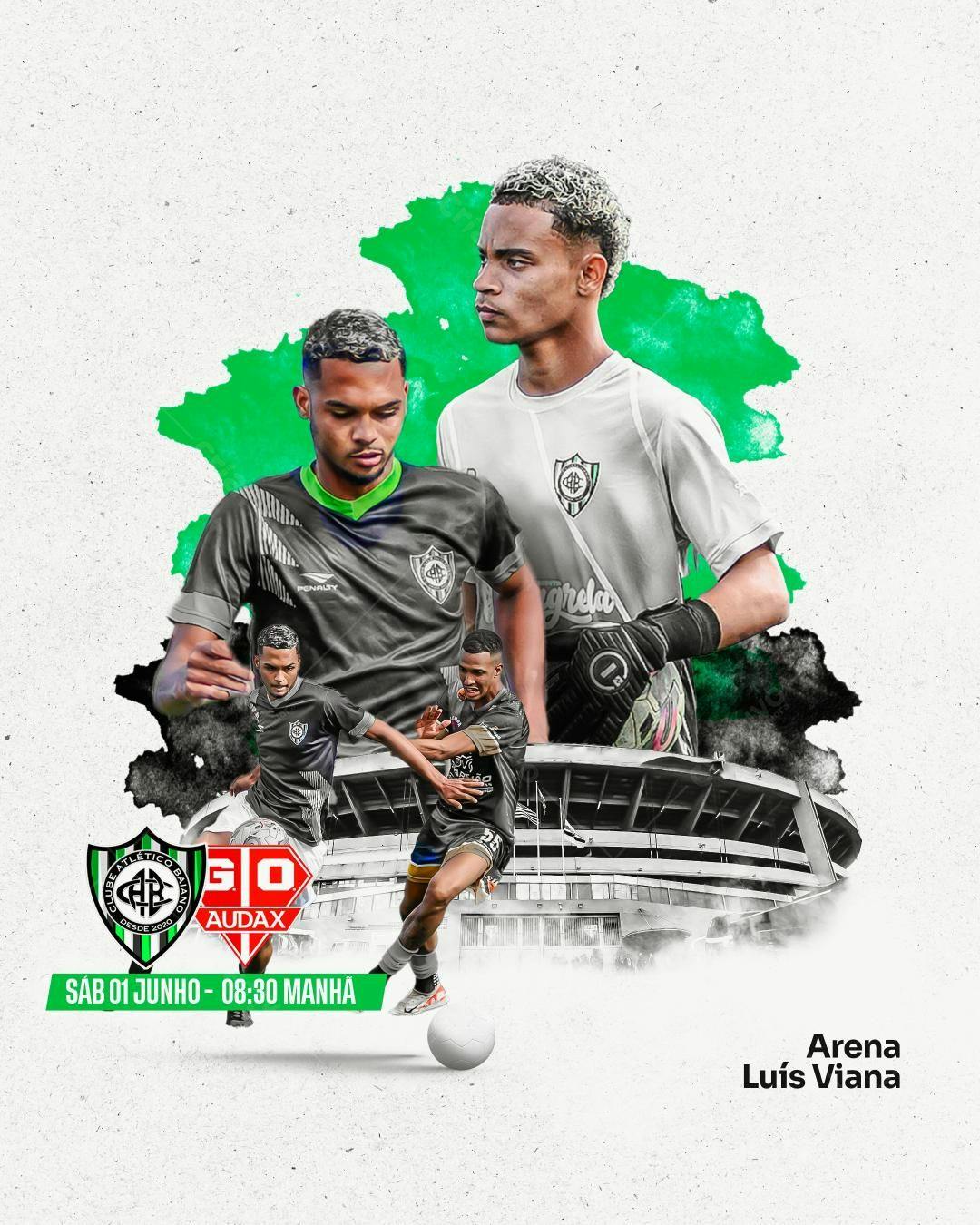Flyer Jogo de Futebol PSD Editável