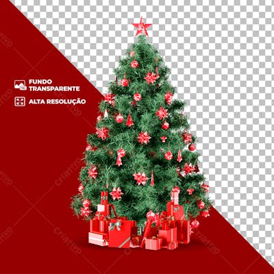 Árvore De Natal Com Fundo Transparente