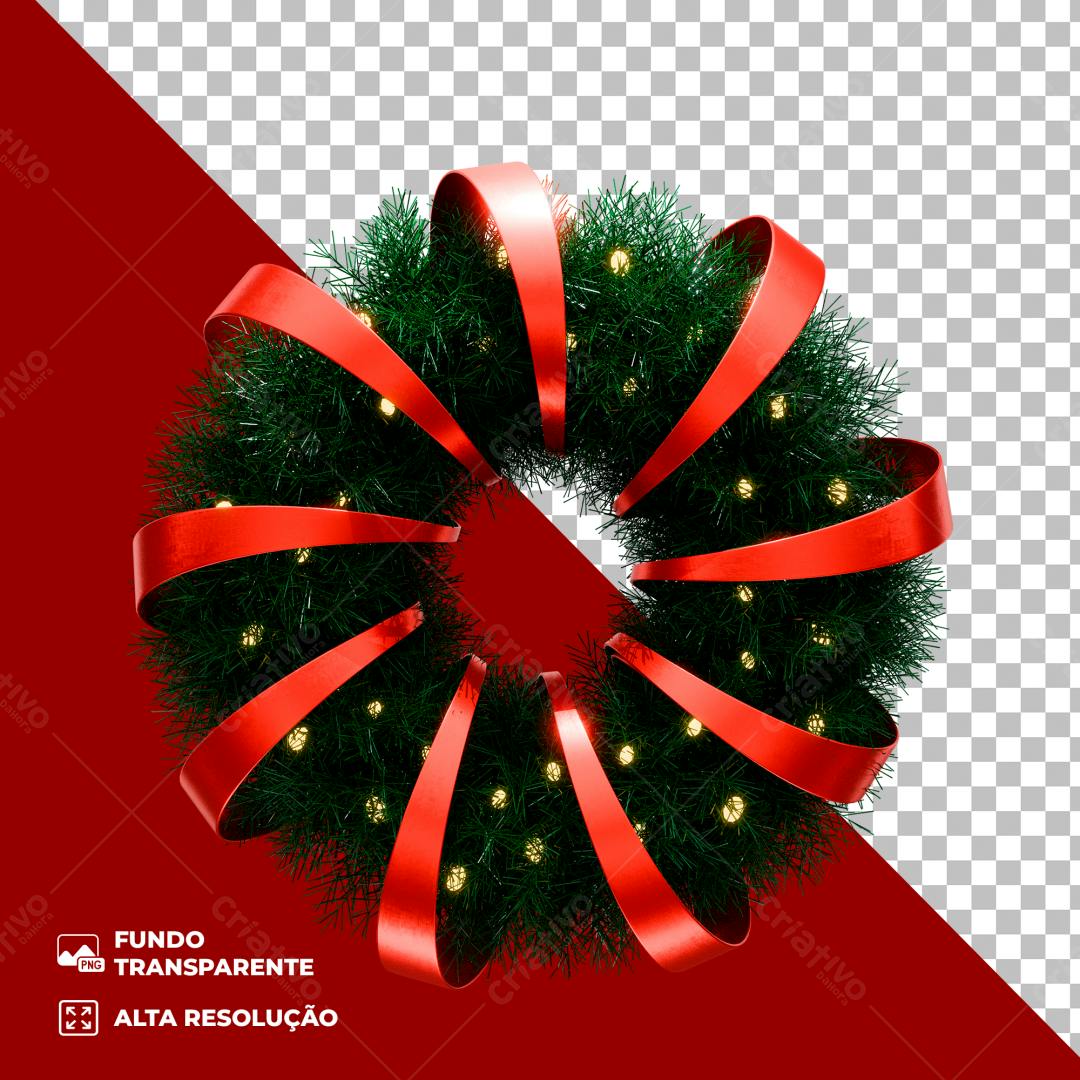 Icone Natalino Guirlanda PNG com fundo transparente