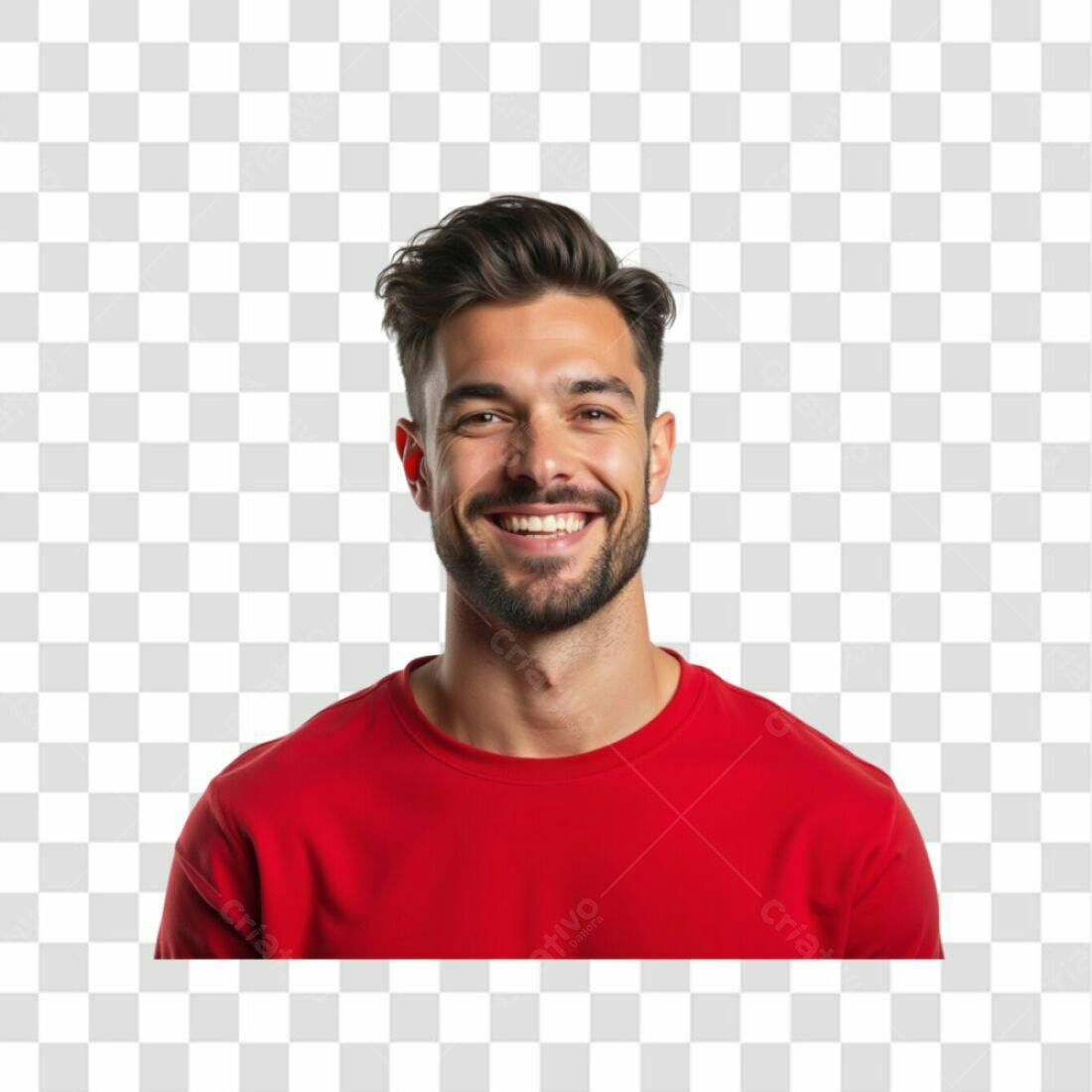 Icone Homem Sorrindo PNG com fundo transparente