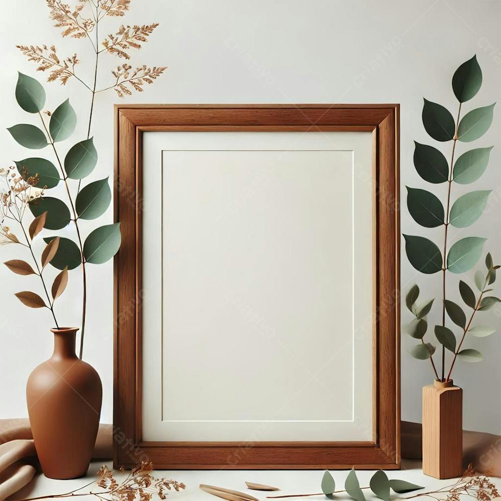 imagem de Quadro Com Plantas Para Decoração 