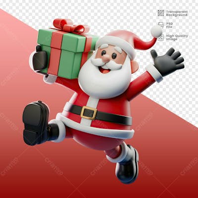 Mascote 3D Para Natal 