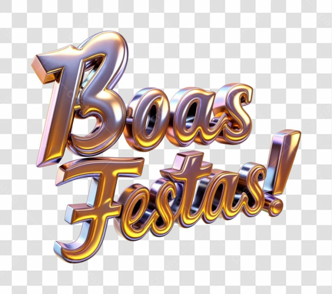 Icone Boas Festas PNG com fundo transparente