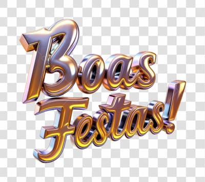 Texto Boas Festas Png 02