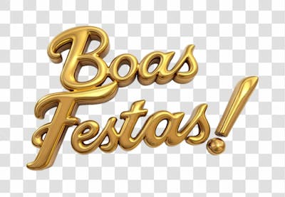 Texto Boas Festas Png 03