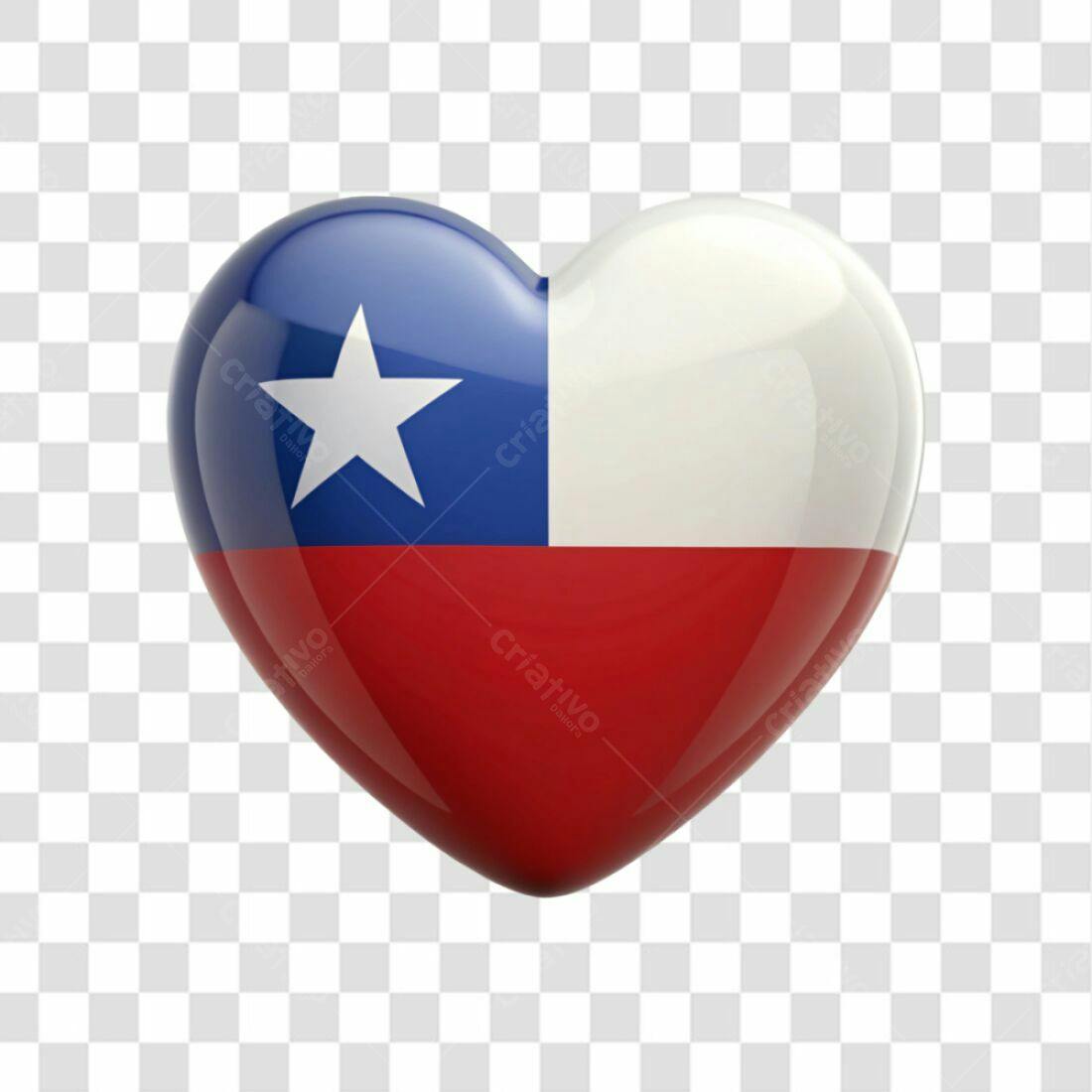 Icone Chile PNG com fundo transparente