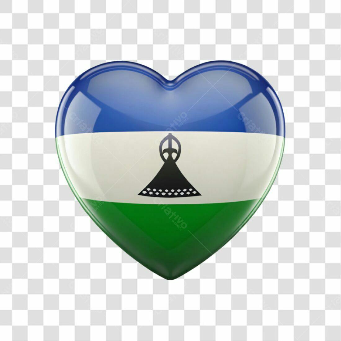 Icone Lesotho em formato PNG com fundo transparente