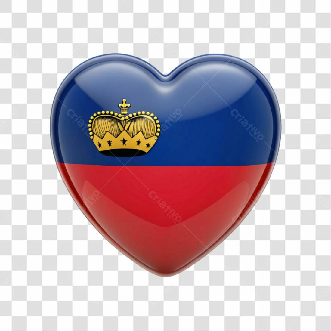 Icone Liechtenstein PNG com fundo transparente