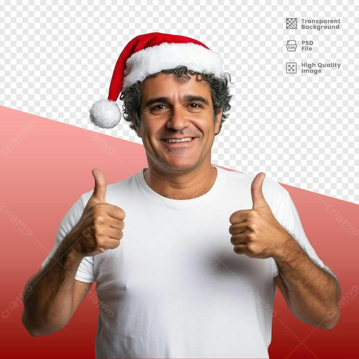 Imagem Natalina PSD Editável
