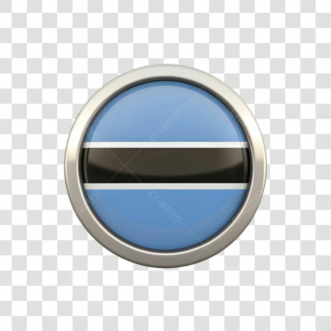 Icone Botsuana PNG com fundo transparente