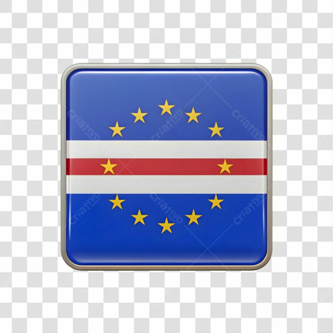 Icone Cabo Verde PNG com fundo transparente