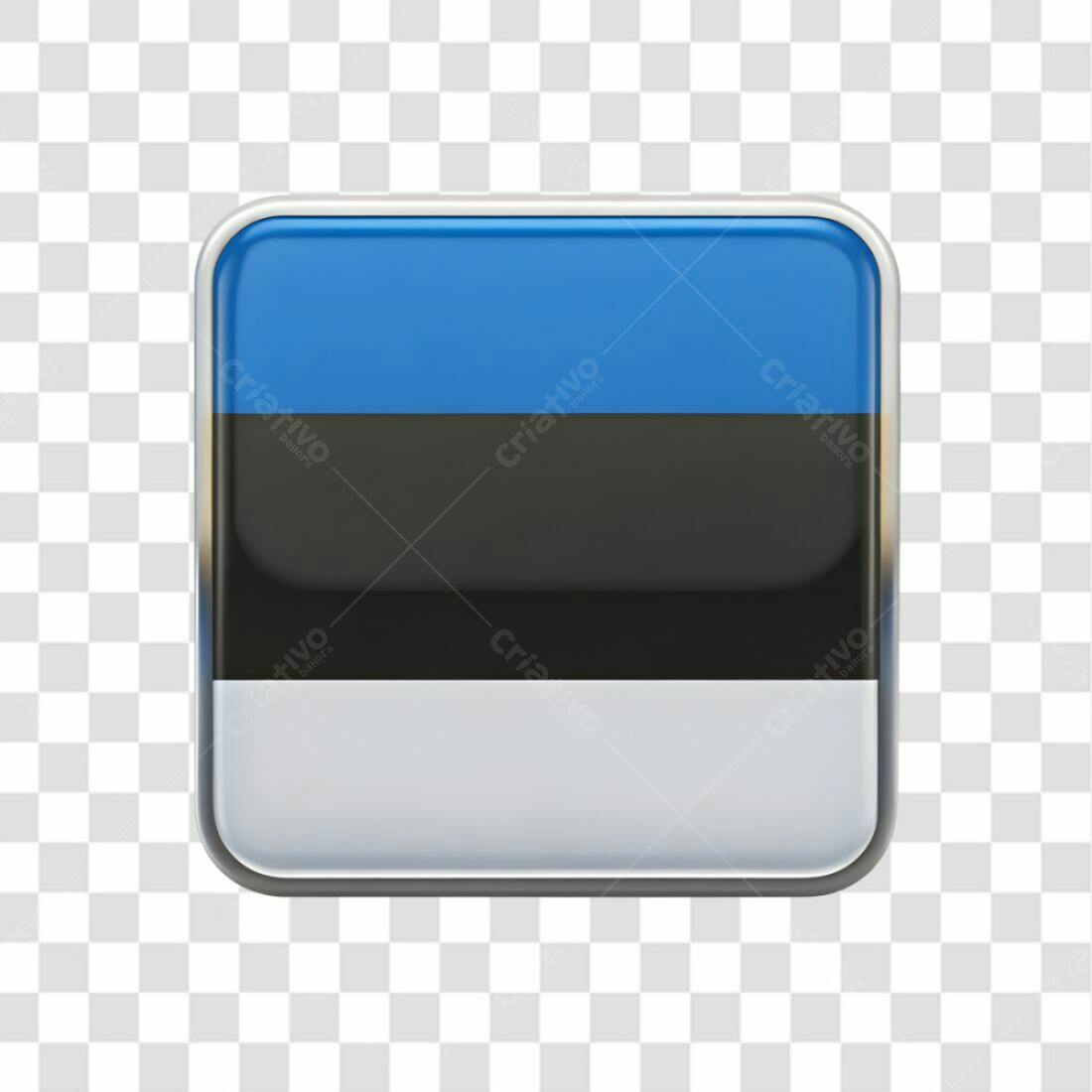 Icone Estônia PNG com fundo transparente