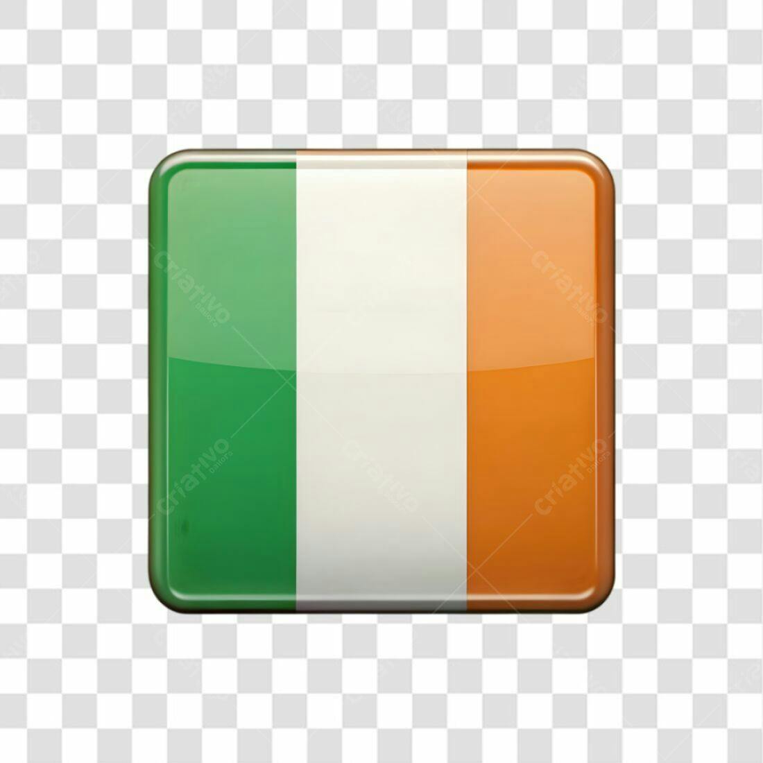 Bandeira Irlanda PNG com fundo transparente